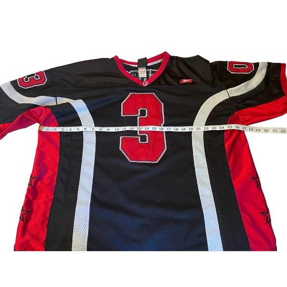 Vintage Reebok Allen Iverson Football 2XL Jersey #3 - Picture 5 of 11